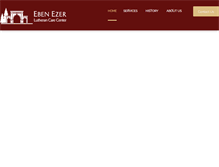 Tablet Screenshot of ebenezer-cares.org